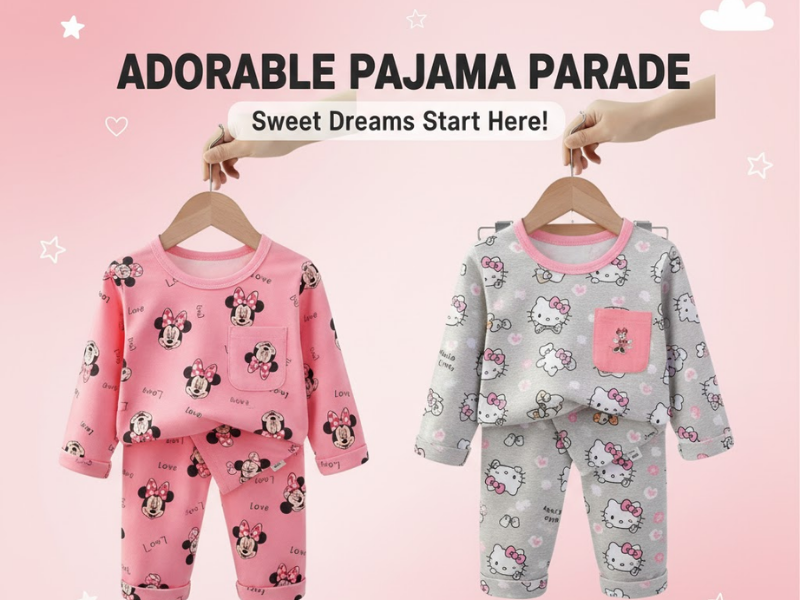 Kavshra – Comfort Meets Cuteness: The Best Cotton Night Suits for Kids