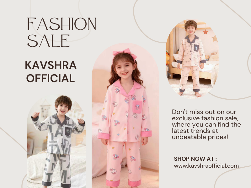 Kids Premium Cord Set for Boys & Girls: Soft, Stylish & Perfect for Everyday Comfort Kavshra Official