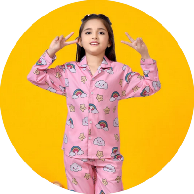 Night suit for Girls