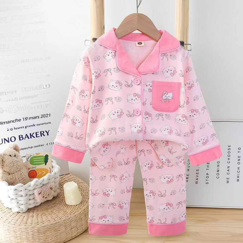 Mini Friends Pajama Set – Fun and Comfortable Cotton