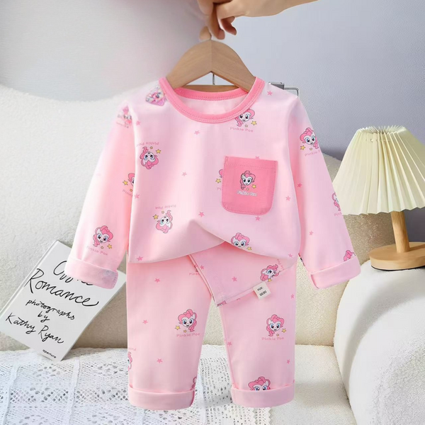 Premium Baby Pajamas – Cartoon Character Print